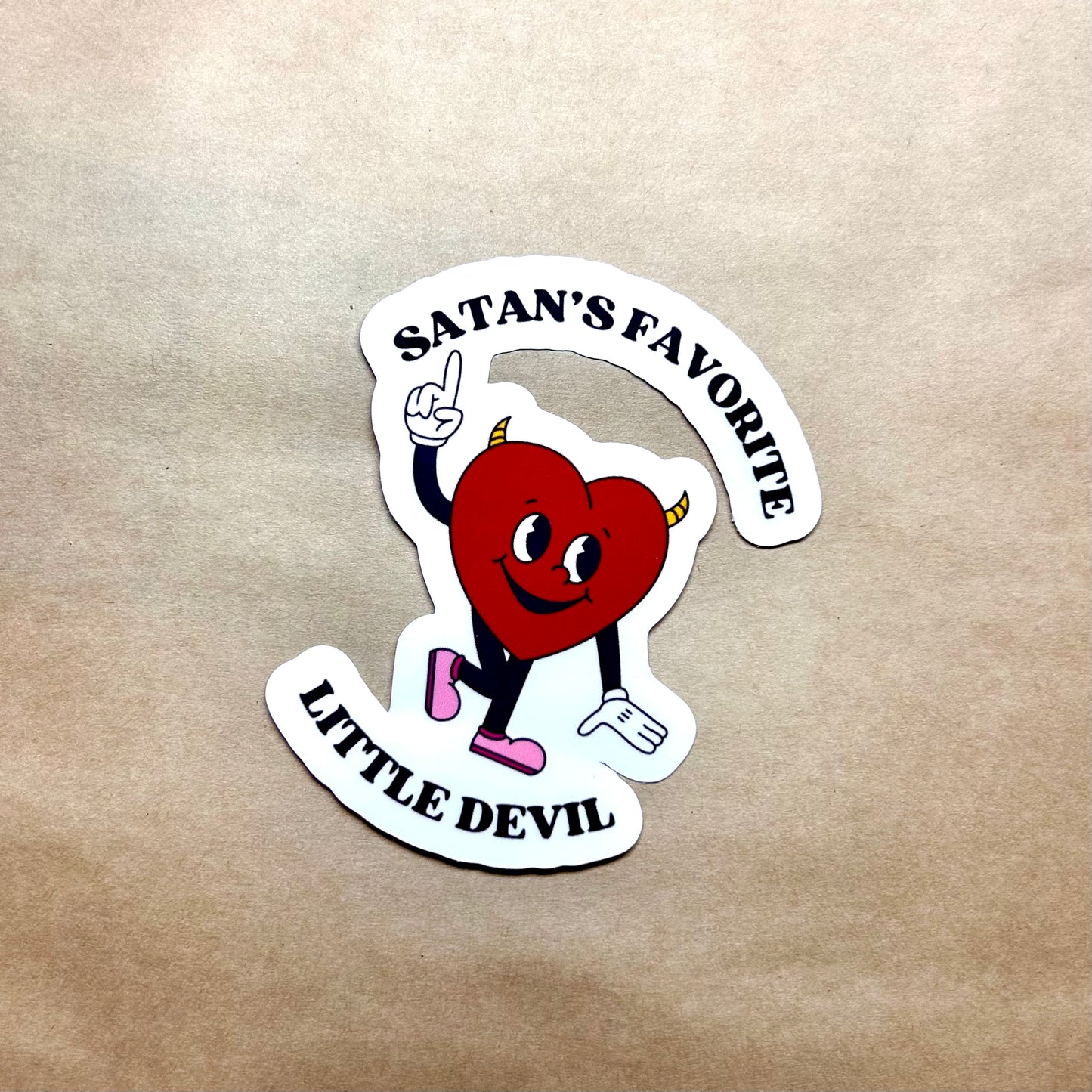 favorite little devil sticker!