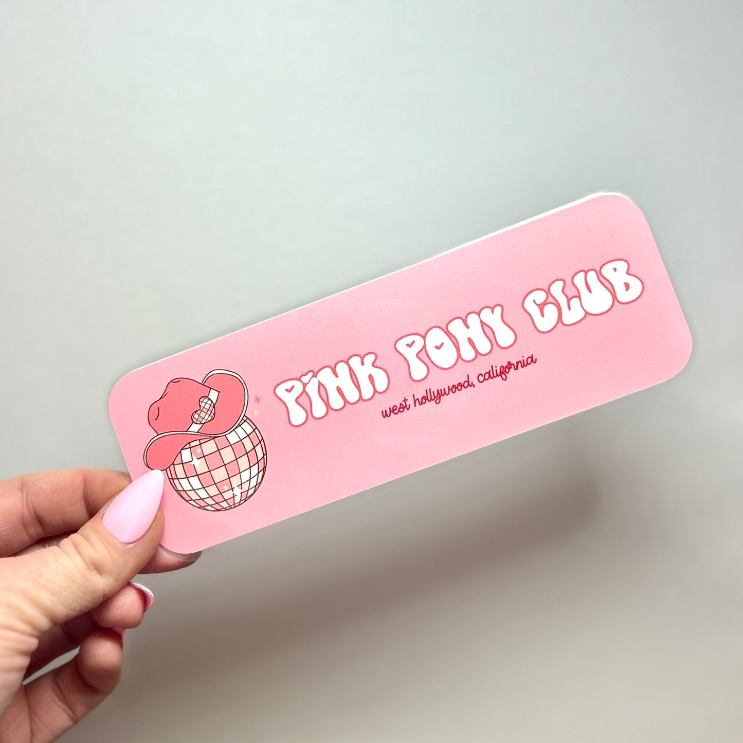 pink pony club bookmark!