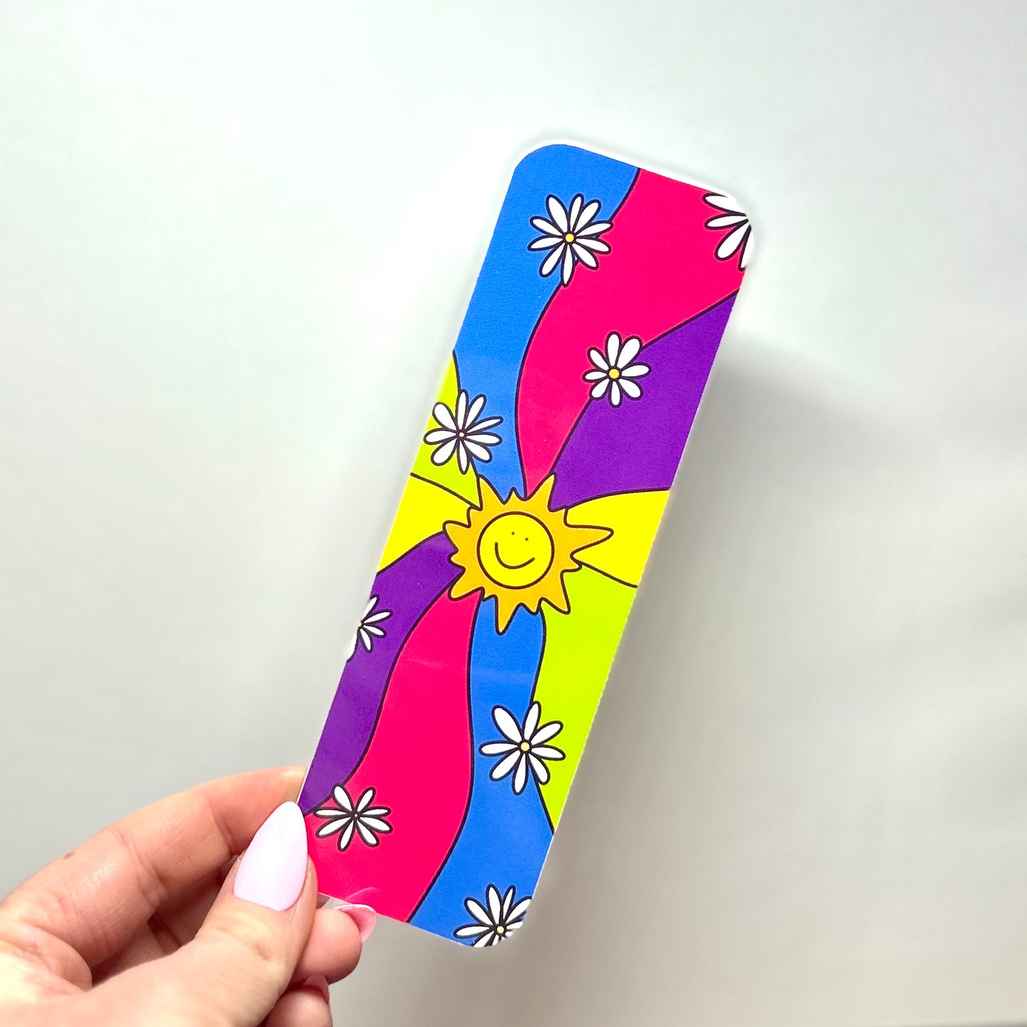 groovy sun bookmark!