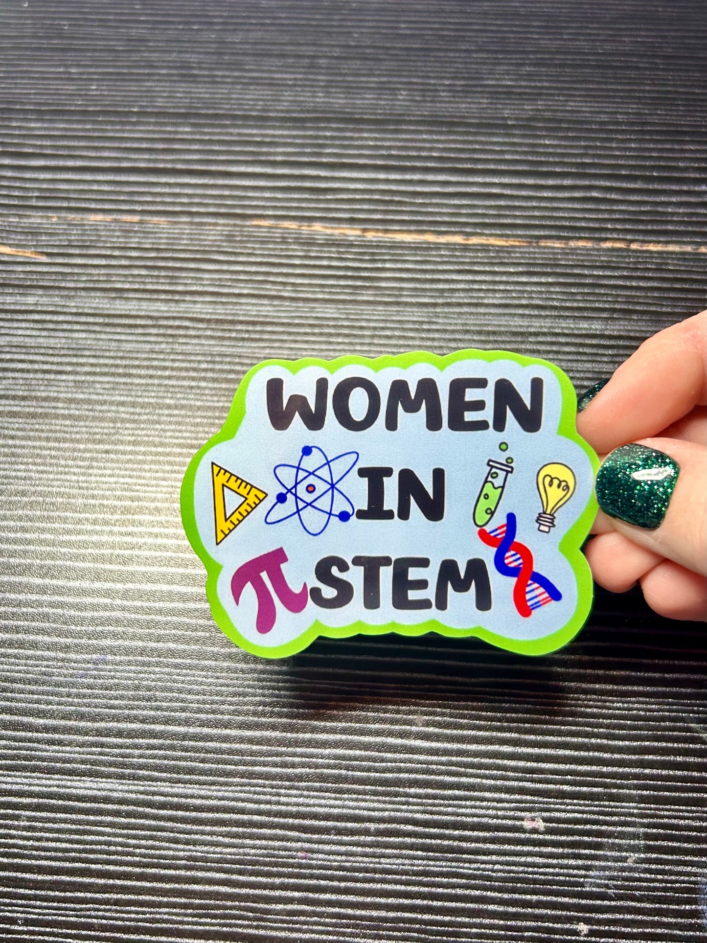 women in stem sticker!