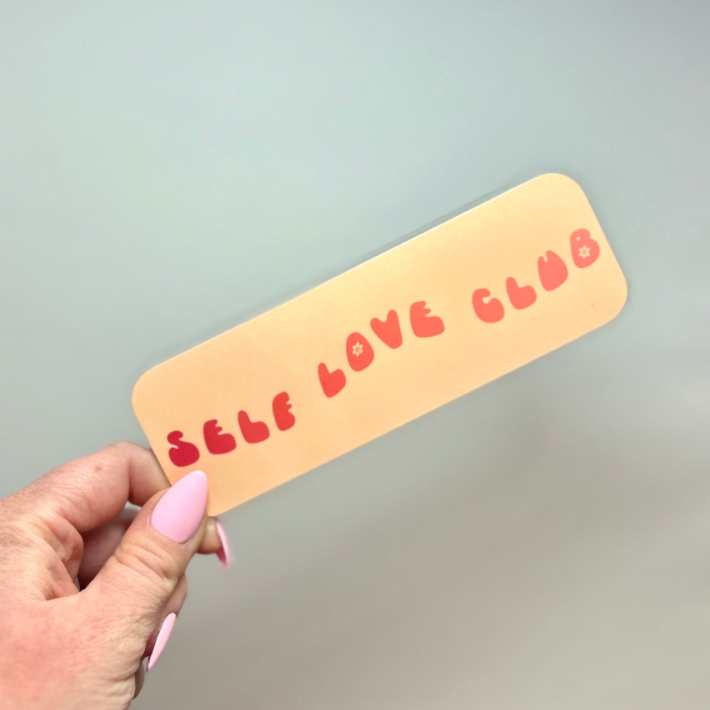 self love club bookmark!