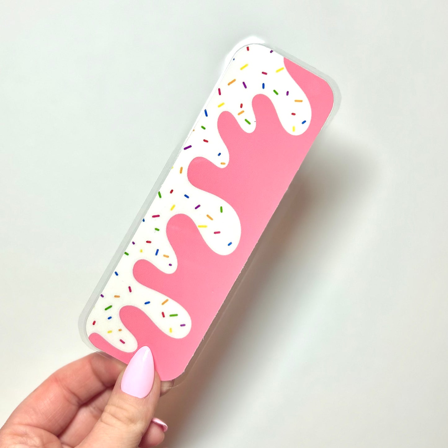 with sprinkles on top bookmark!