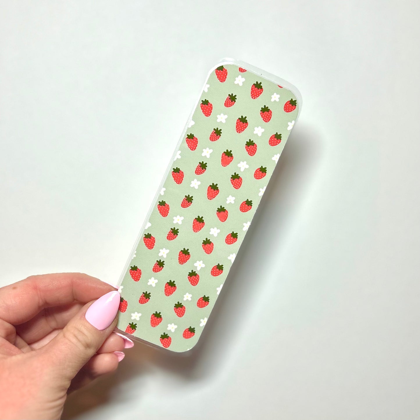 strawberry blossom bookmark!