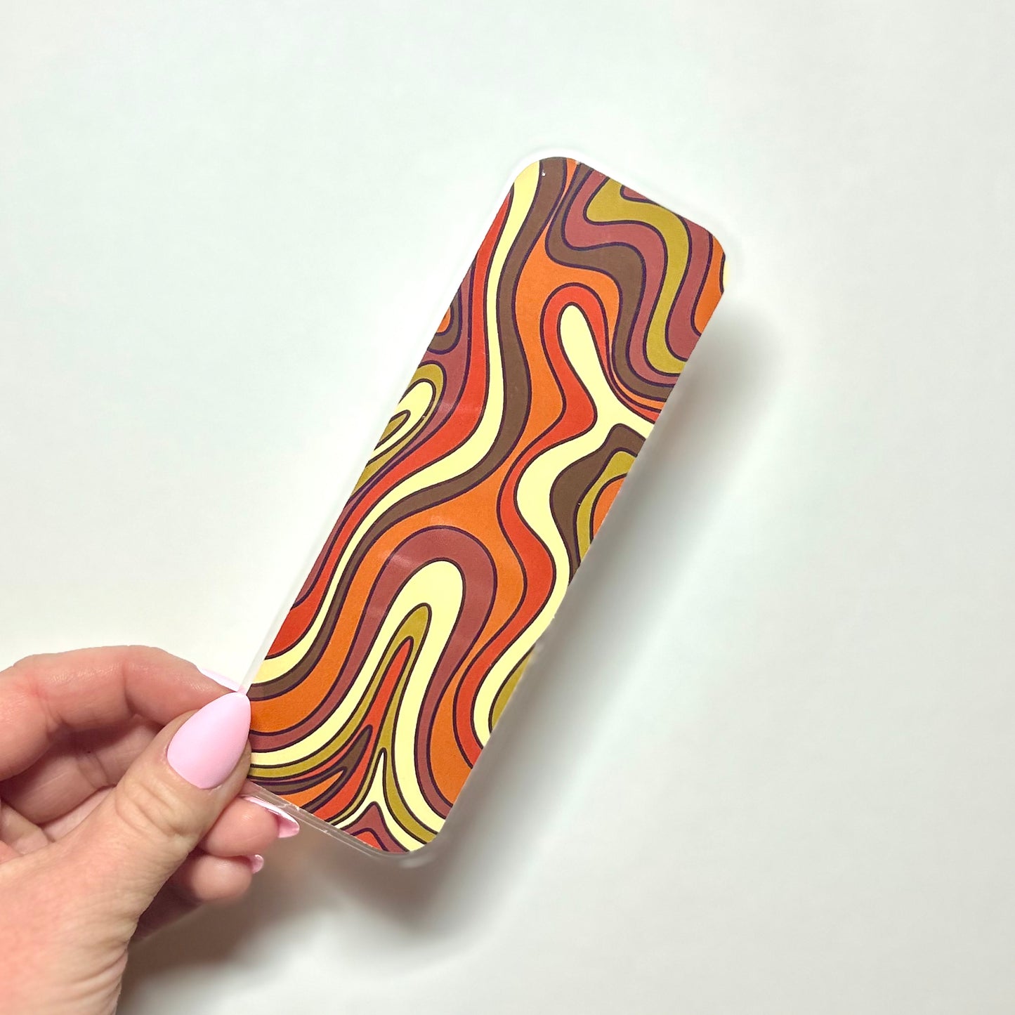 warm squiggles bookmark!