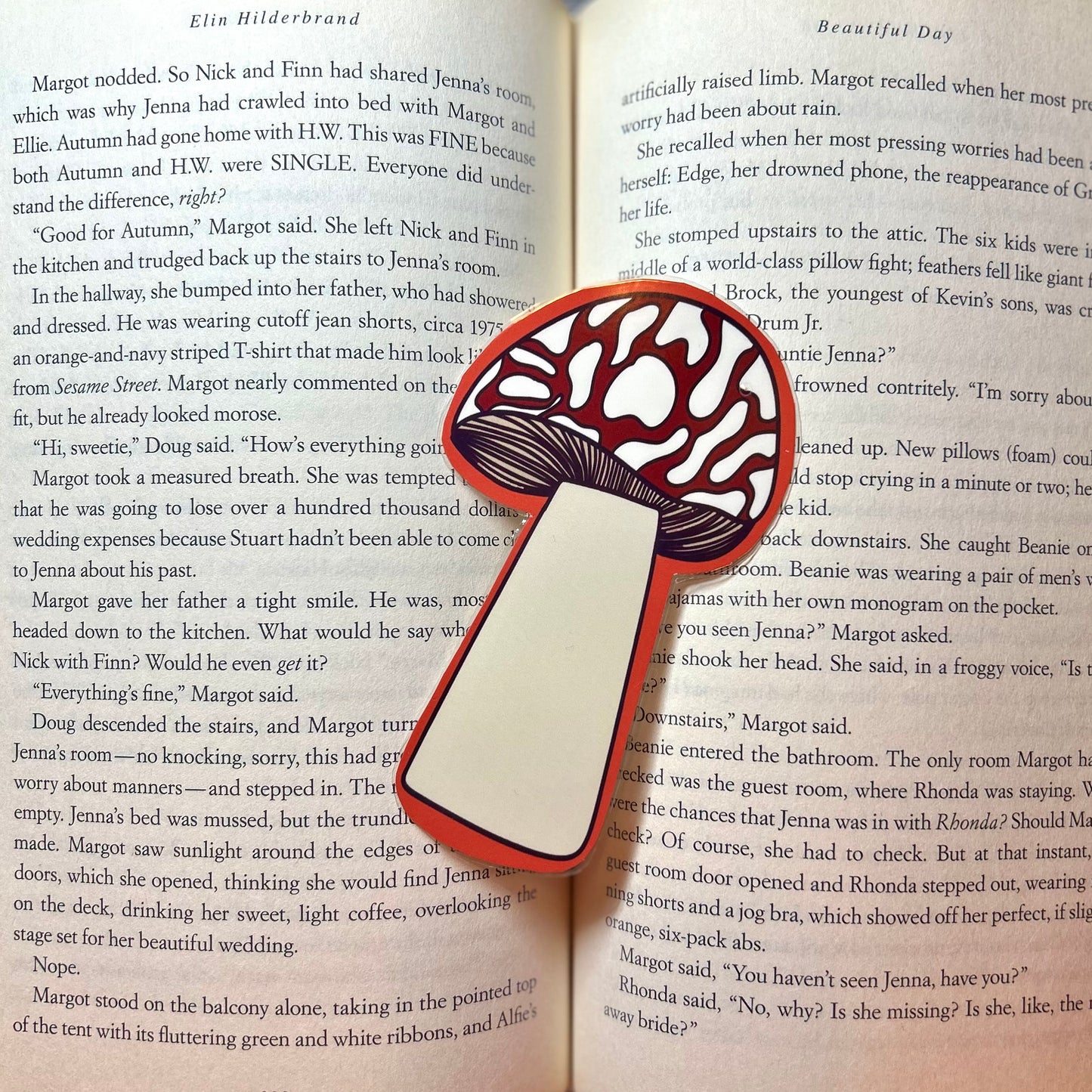 mushroom bookmark!