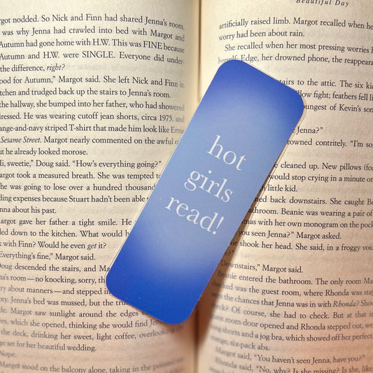 hot girls read bookmark!