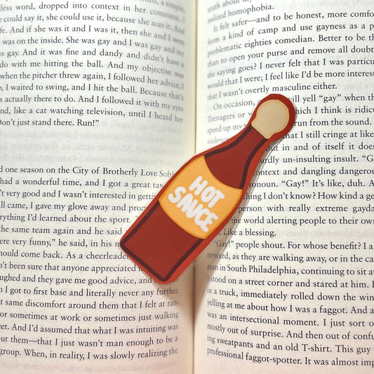 hot sauce bookmark!