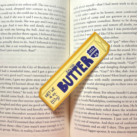 butter stick bookmark!