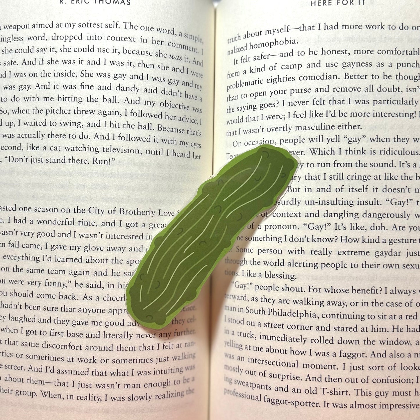 pickle bookmark!