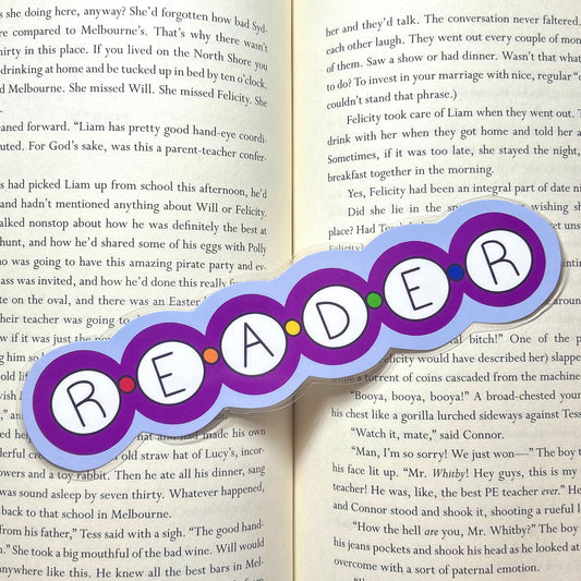 reader friendship bracelet bookmark!