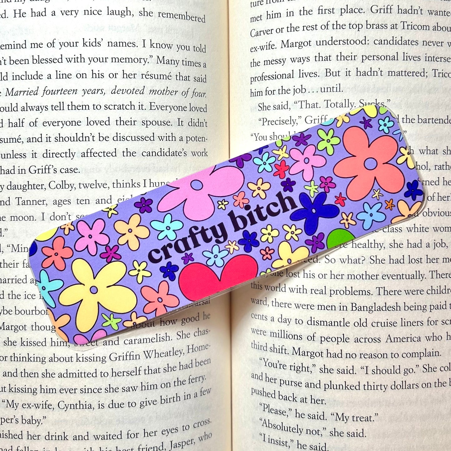 crafty bitch bookmark!