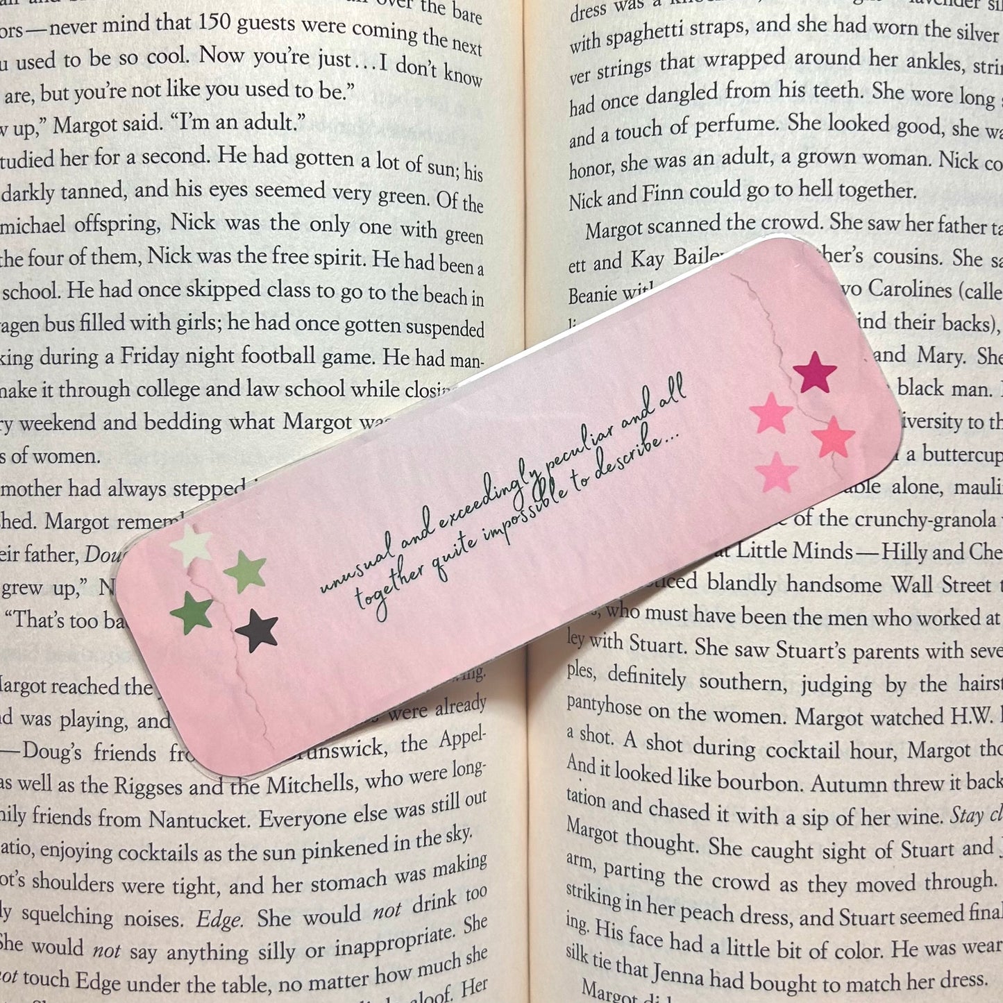 what is this feeling bookmark!