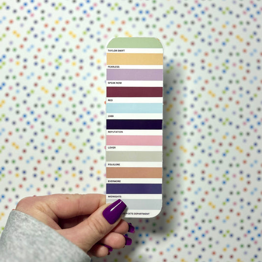 eras swatch bookmark!