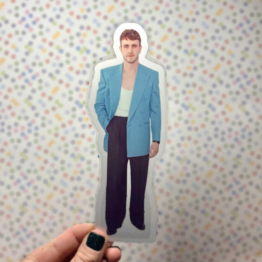 paul mescal cutout bookmark!!