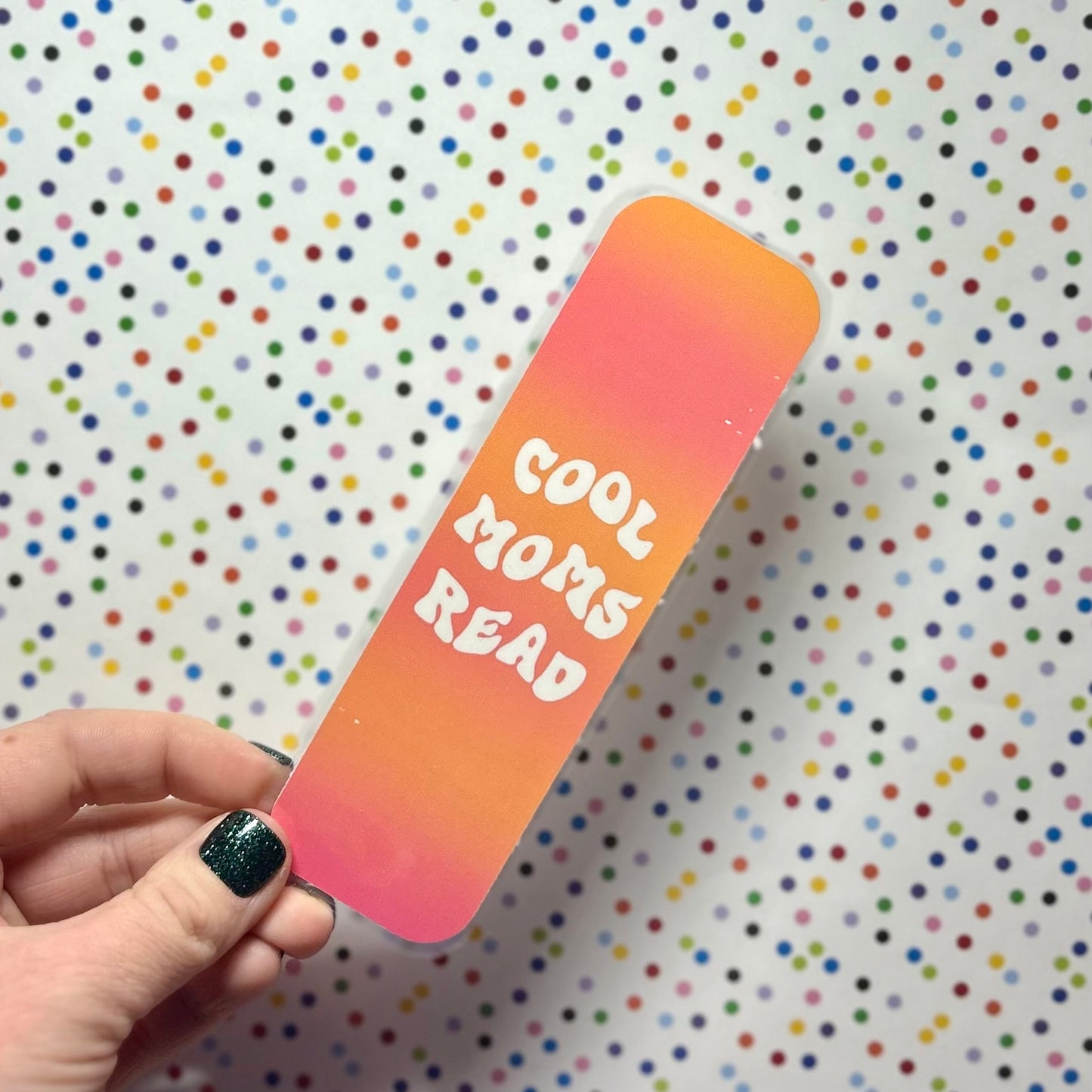 cool moms read bookmark!