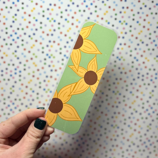 sunflower bookmark!